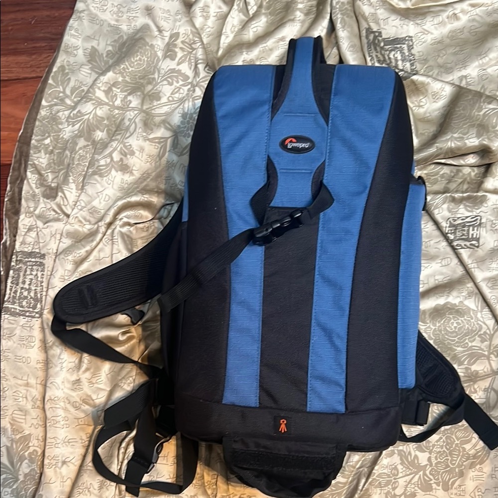 Lowepro Blue and Black Sporty Camera Backpack